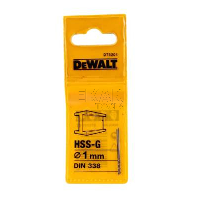 Wiertło do metalu 1mm HSS-G DeWALT DT5201 - zdjęcie nr 3