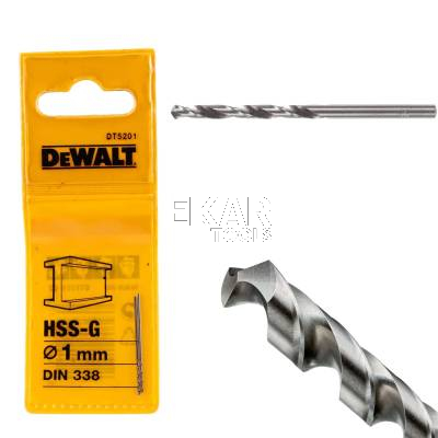 Wiertło do metalu 1mm HSS-G DeWALT DT5201