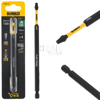 BIT UDAROWY Końcówka wkrętarska FLEXTORQ torx T20 152mm Dewalt DT7802T