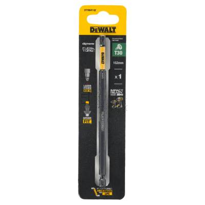 BIT UDAROWY Końcówka wkrętarska FLEXTORQ torx T30 152mm Dewalt DT7804T - zdjęcie nr 3