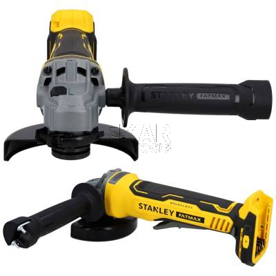 Szlifierka kątowa akumulatorowa STANLEY FATMAX SFMCG700B V20 18V 125mm - zdjęcie nr 2
