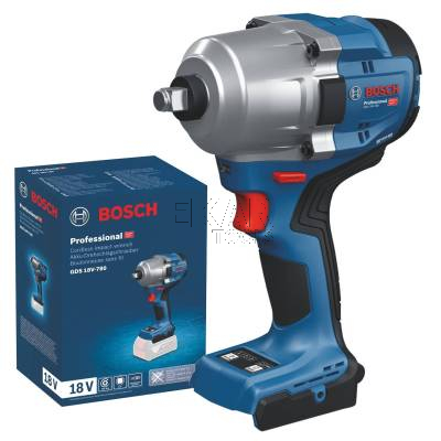 Klucz udarowy akumulatorowy BOSCH GDS 18V-780 06019P4000 1/2 780Nm