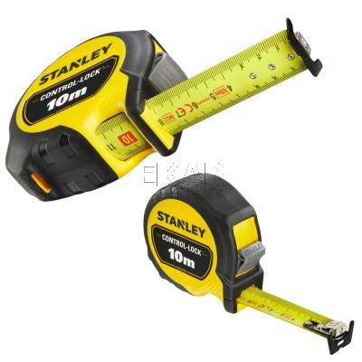 Miara zwijana stalowa 10mx25mm STANLEY CONTROL LOCK STHT37233-0 - zdjęcie nr 3