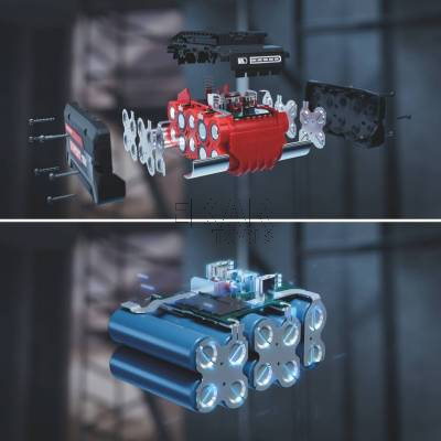 Akumulator BOSCH EXPERT EXBA18V-80 18V 8Ah 1600A036ZB - zdjęcie nr 3