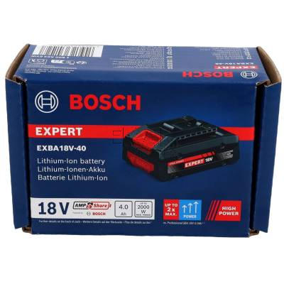 Akumulator BOSCH EXPERT EXBA18V-40 18V 4Ah 1600A036YW - zdjęcie nr 4