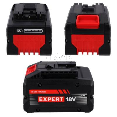 Zestaw 2 akumulatorów EXBA18V-80 8Ah BOSCH EXPERT 1600A0373D - zdjęcie nr 2