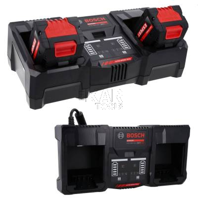 Zestaw 4 akumulator 5,5Ah i 8Ah + ładowarka EXAL18V2-320 BOSCH EXPERT 1600A0373Y - zdjęcie nr 4