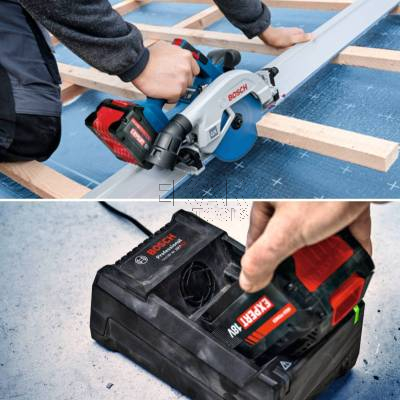 Zestaw 2 akumulatorów EXBA18V-55 i ładowarki GAL12V/18V-80 BOSCH EXPERT 1600A0373P - zdjęcie nr 4