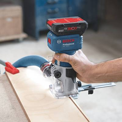 Frezarka krawędziowa BOSCH PRO GLF 18V-8 06016C6001 + L-BOXX - zdjęcie nr 3