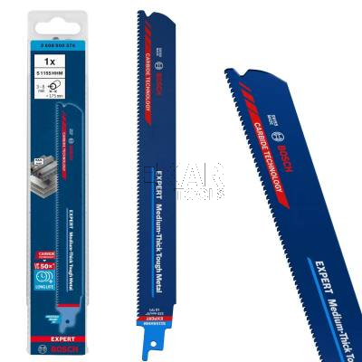 Brzeszczot do piły S1155HHM Medium Thick Tough Metal 1szt. BOSCH EXPERT 2608900376