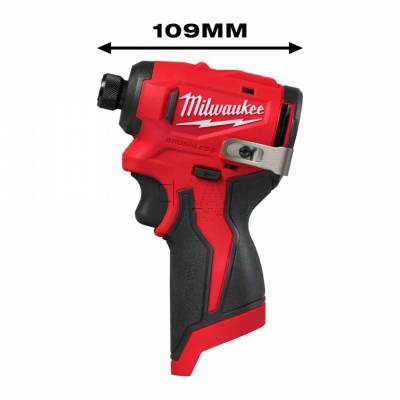 Zakrętarka udarowa 1/4 12V 124Nm Milwaukee M12 BLIDRC-0 4933499689 - zdjęcie nr 2