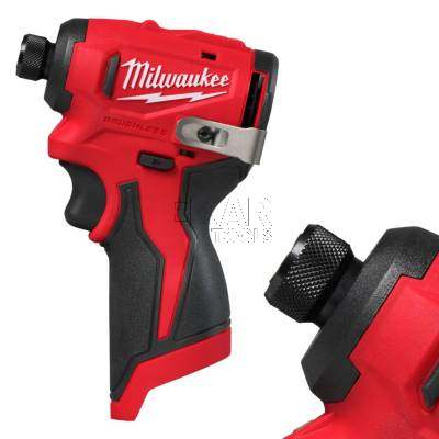 Zakrętarka udarowa 1/4 12V 124Nm Milwaukee M12 BLIDRC-0 4933499689