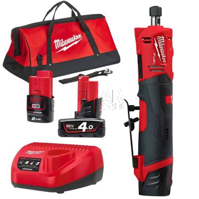 Szlifierka prosta trzpieniowa Milwaukee M12 FDGS-422B 4933471436 + aku