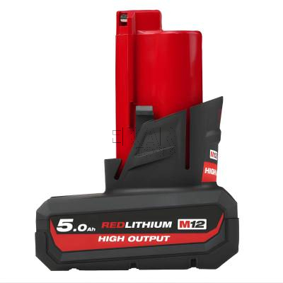 Akumulator Milwaukee HIGH OUTPUT 12V 5Ah M12 HB5 4932480165