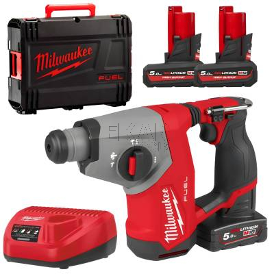 Młotowiertarka SDS-Plus Milwaukee M12 FHAC16-502X 4933499185 + 2x5Ah + walizka