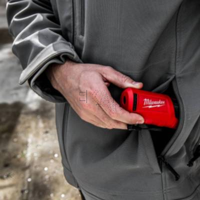 Kurtka podgrzewana szara L TOUGHSHELL Milwaukee M12 HJ GREY5-0 (L) 4933478974 - zdjęcie nr 2