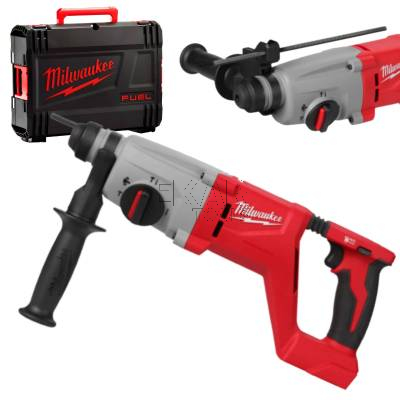 Młotowiertarka SDS-Plus Milwaukee M18 BLHACD26-0X 4933492482 + walizka