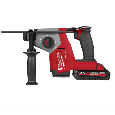 Młotowiertarka SDS-Plus Milwaukee M18 FHAC16-302X 4933498584 + 2x3Ah + walizka - zdjęcie nr 3