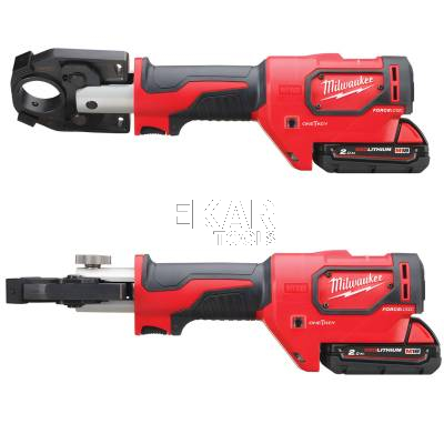 Hydrauliczna zaciskarka do kabli Milwaukee M18 HCCT-201C 4933451194 + 2Ah + walizka - zdjęcie nr 3