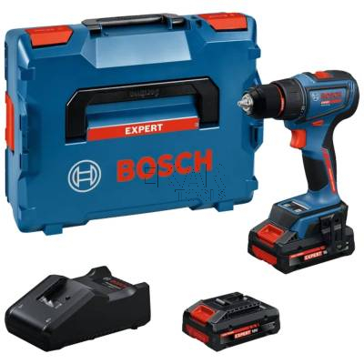 Wiertarko-wkrętarka BOSCH EXPERT EXSR18V-90 06019R2101 + 2x4Ah + L-BOXX