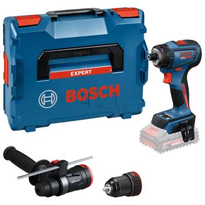 Wiertarko-wkrętarka 6w1 BOSCH EXPERT EXSR18V-90FC 06019R2002 + L-BOXX + 2 uchwyty
