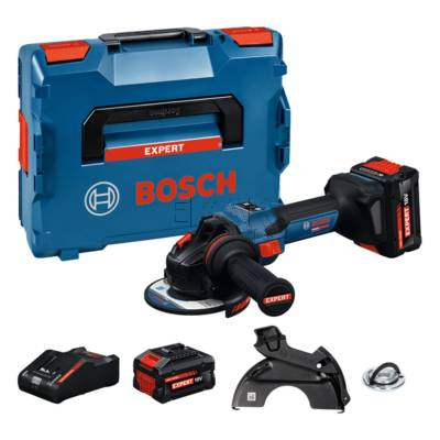 Szlifierka kątowa 125mm 18V BOSCH EXPERT EXWS18V-15S 06019M6003 + 2x8Ah + L-BOXX