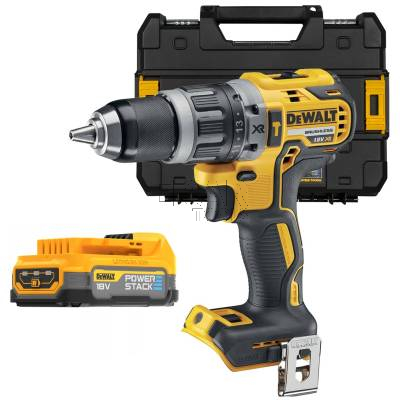 Wkrętarka udarowa DeWalt DCD796E1T POWERSTACK 18V + 1x1,7Ah + walizka