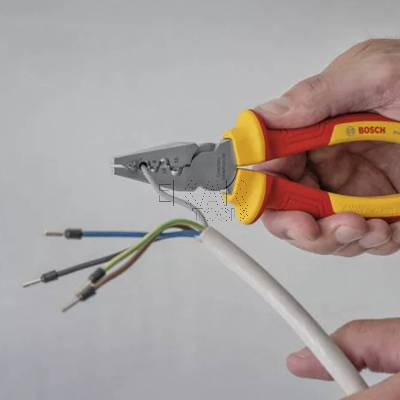 Szczypce do zaciskania VDE 180mm BOSCH 1600A02NE6 - zdjęcie nr 4