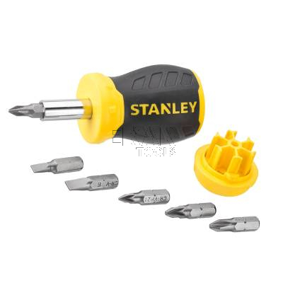Wkrętak krótki z 6 końcówkami SL/PZ Multibit STANLEY 0-66-357 - zdjęcie nr 2