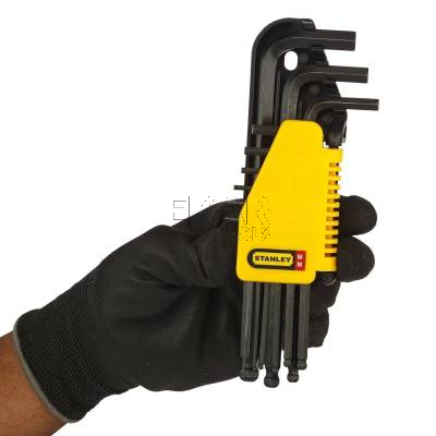 Zestaw 9 kluczy sześciokątnych HEX z kulką STANLEY 0-69-256 - zdjęcie nr 4