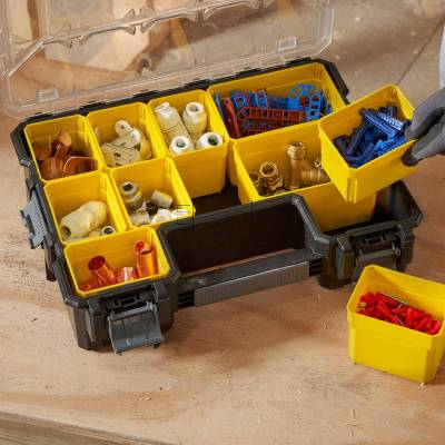 Organizer duży przegródkami skrzynka Deep Pro Stanley 1-97-521 - zdjęcie nr 4