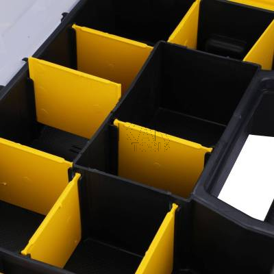 Organizer z 10 przegródkami skrzynka 295x65mm Stanley STST1-70720 - zdjęcie nr 3