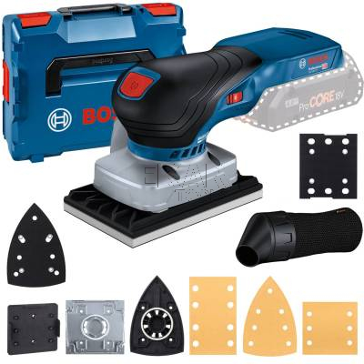 Szlifierka Oscylacyjna akcesoria walizka L-BOXX BOSCH GSS 18V-13